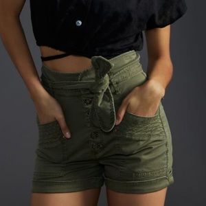 Anthropologie Aviator cutoff shorts